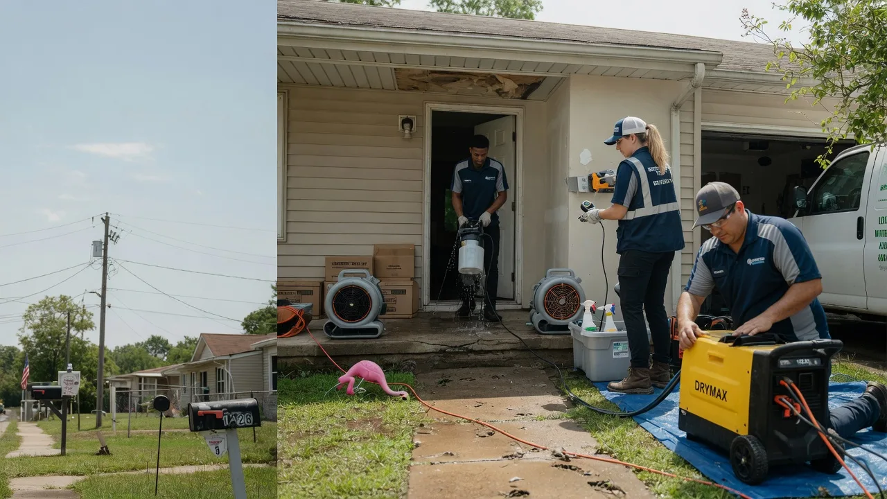 Storm Damage Water Removal in Monticello, MS near me